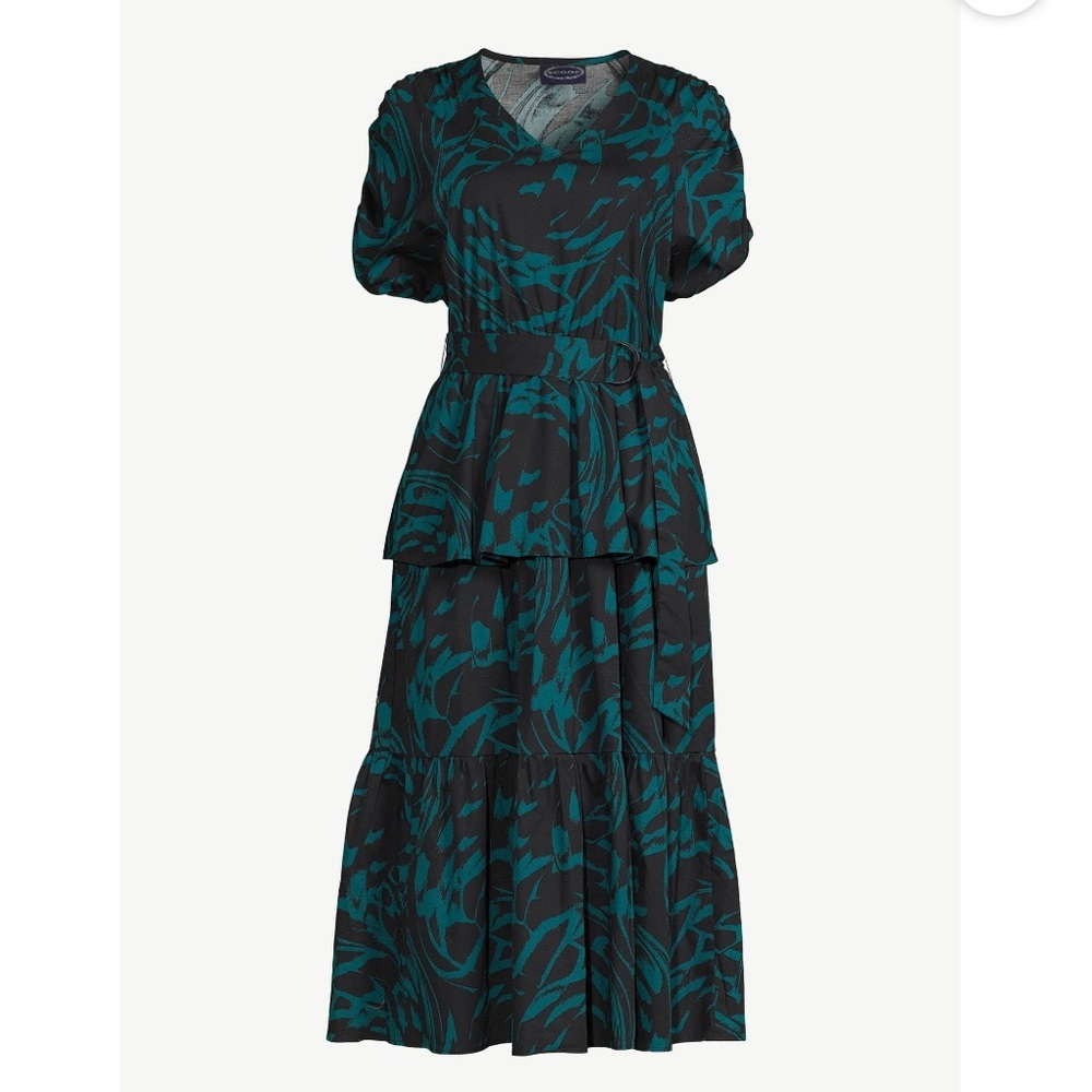 Scoop | vintage style dark green maxi dress , size 8-10 (medium). NWoT!
